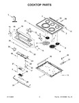 Diagram for 02 - Cooktop Parts