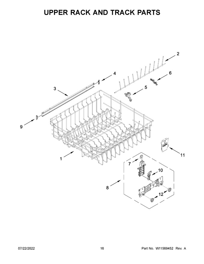 Diagram for WDT730HAMZ0