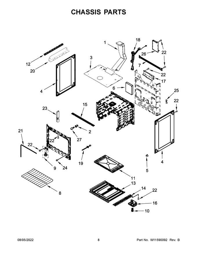 Diagram for WFG505M0BW3