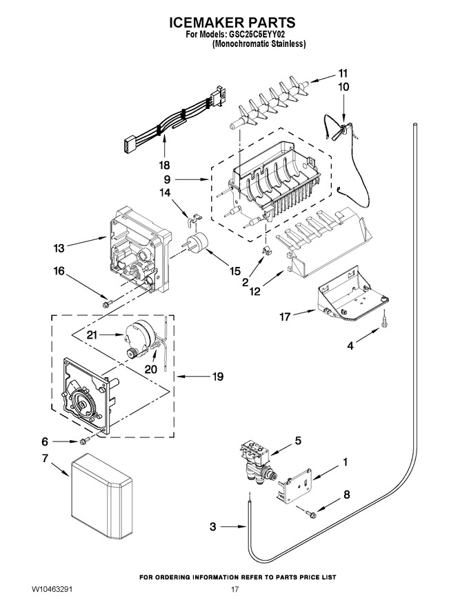 Diagram for GSC25C5EYY02