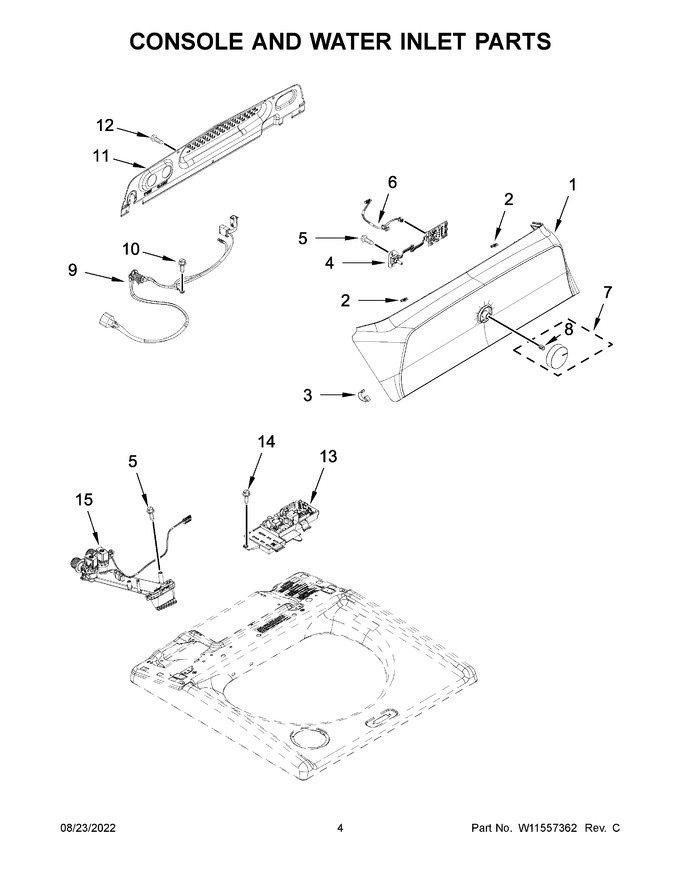 Diagram for WTW5057LW0