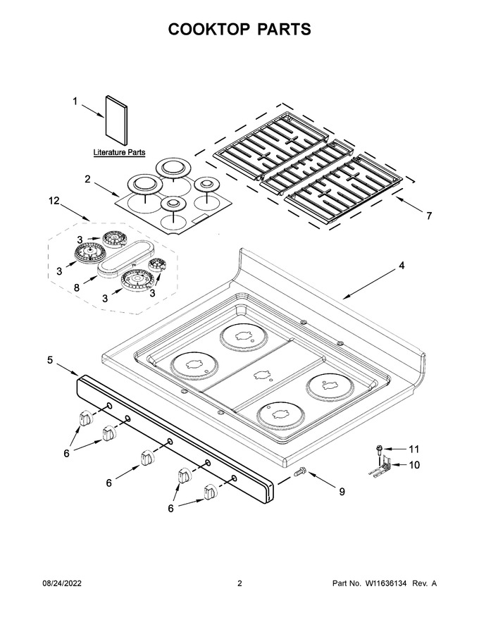 Diagram for WFG550S0LZ4