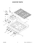 Diagram for 02 - Cooktop Parts