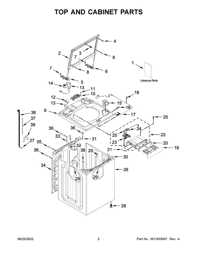 Diagram for WTW500CMW0