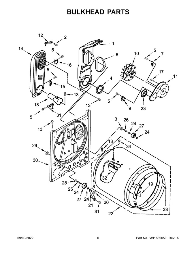 Diagram for WGD4815EW4
