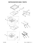 Diagram for 07 - Refrigerator Shelf Parts