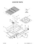 Diagram for 02 - Cooktop Parts