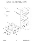 Diagram for 02 - Burner Box And Griddle Parts