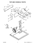 Diagram for 02 - Top And Console Parts
