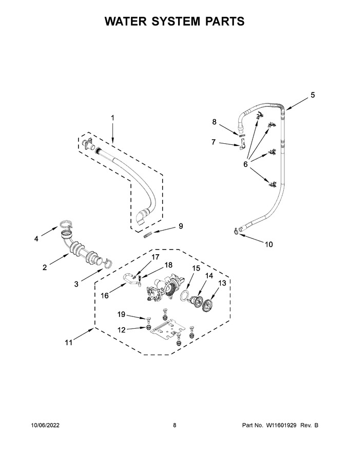 Diagram for WFW6605MC0