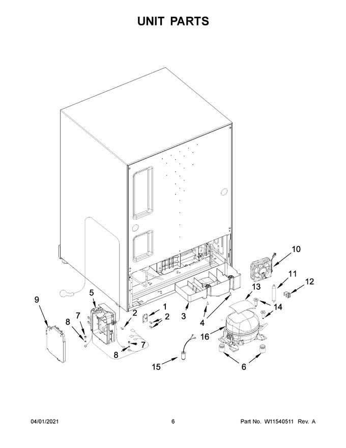 Diagram for KUBR214KPA00