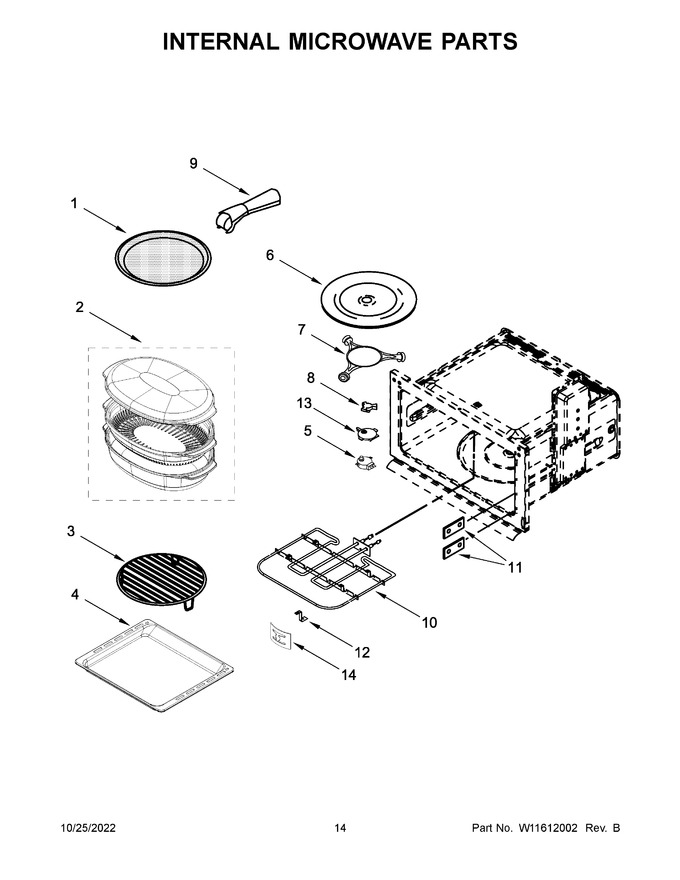 Diagram for KOCE500EWH20