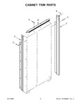 Diagram for 03 - Cabinet Trim Parts