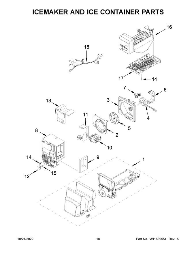 Diagram for WRF550CDHZ08