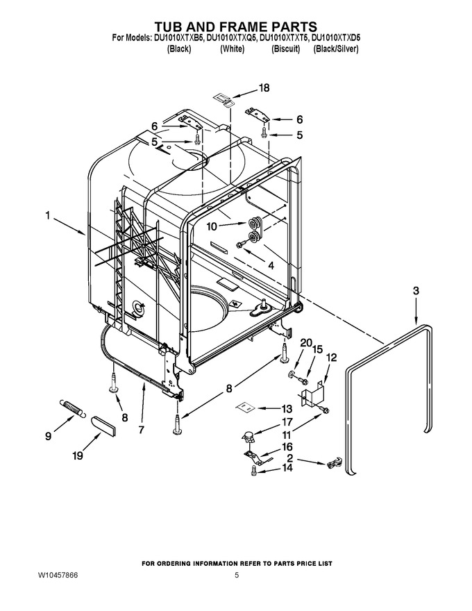 Diagram for DU1010XTXQ5