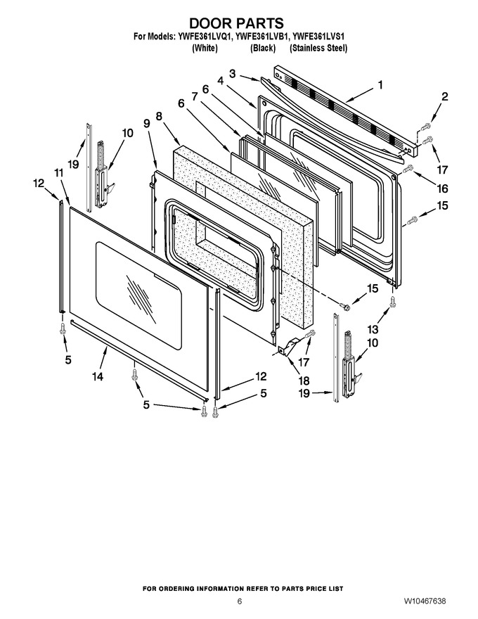 Diagram for YWFE361LVB1