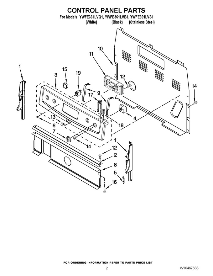 Diagram for YWFE361LVB1