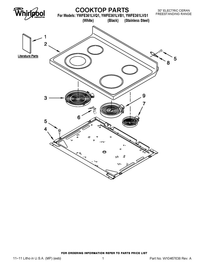 Diagram for YWFE361LVB1