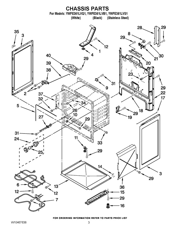 Diagram for YWFE361LVB1