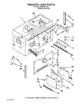 Diagram for 05 - Freezer Liner Parts