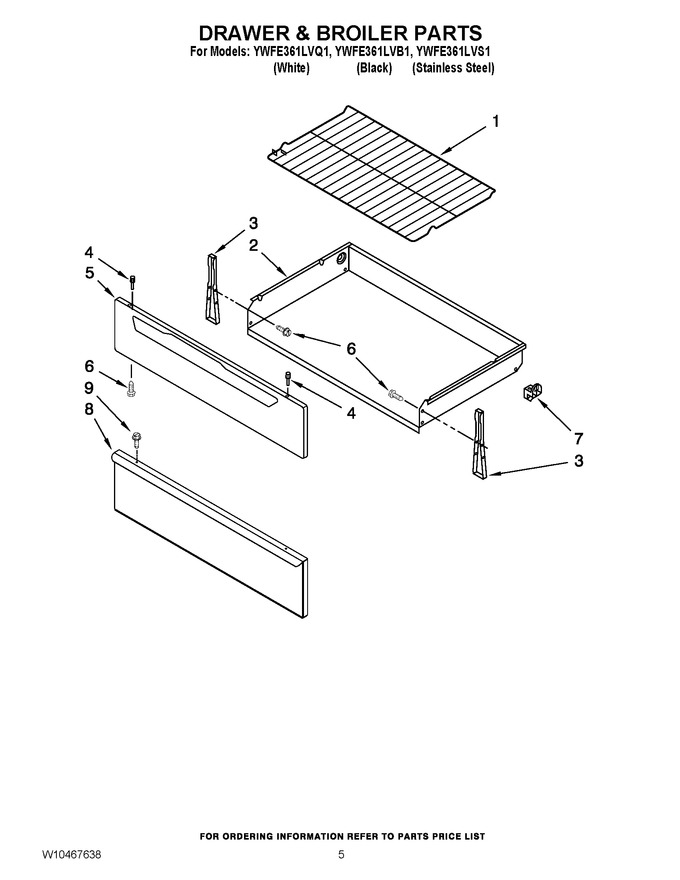 Diagram for YWFE361LVB1