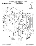 Diagram for 01 - Cabinet Liner And Door Parts