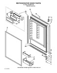Diagram for 07 - Refrigerator Door Parts