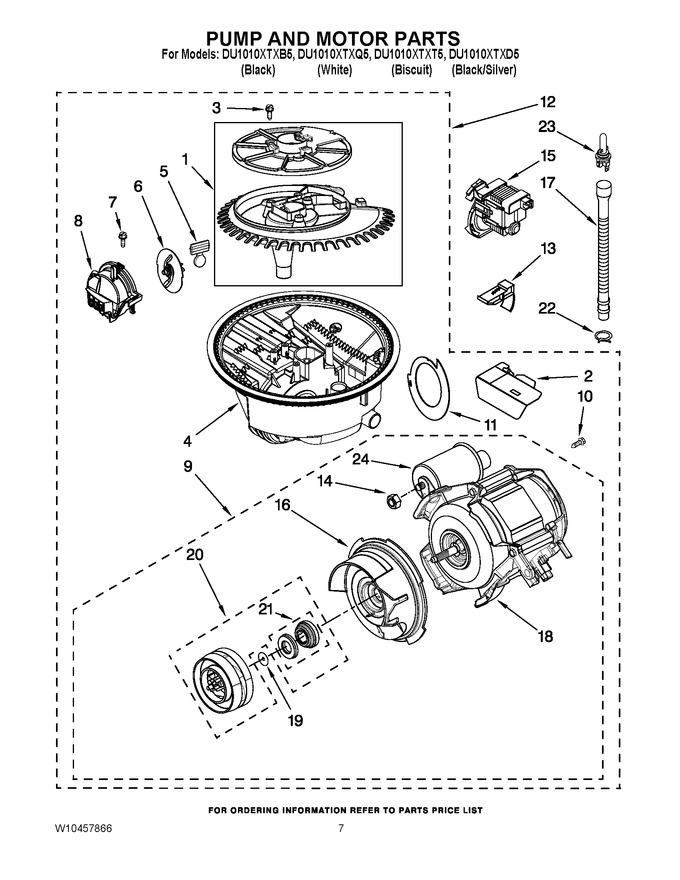 Diagram for DU1010XTXD5