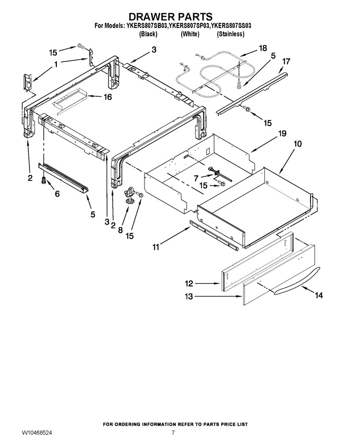 Diagram for YKERS807SS03