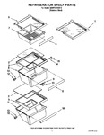 Diagram for 03 - Refrigerator Shelf Parts