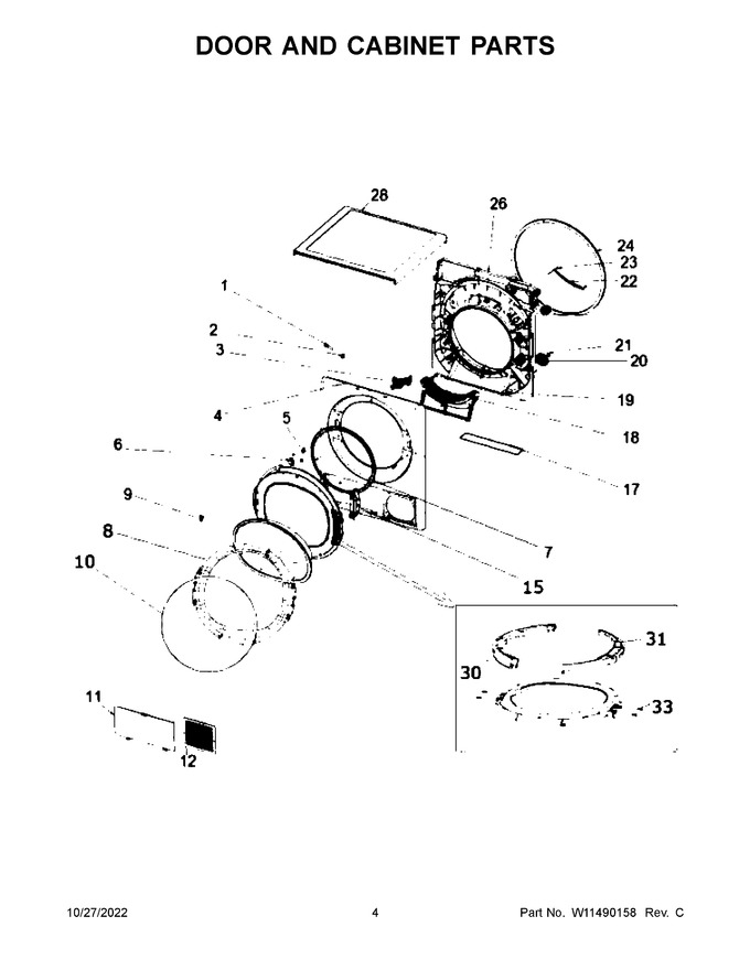 Diagram for WCD3090JW0