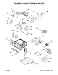 Diagram for 05 - Cabinet And Stirrer Parts
