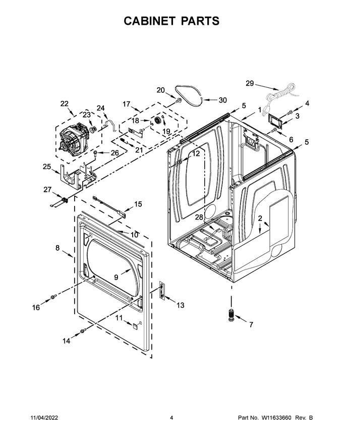 Diagram for WGD6120HW2