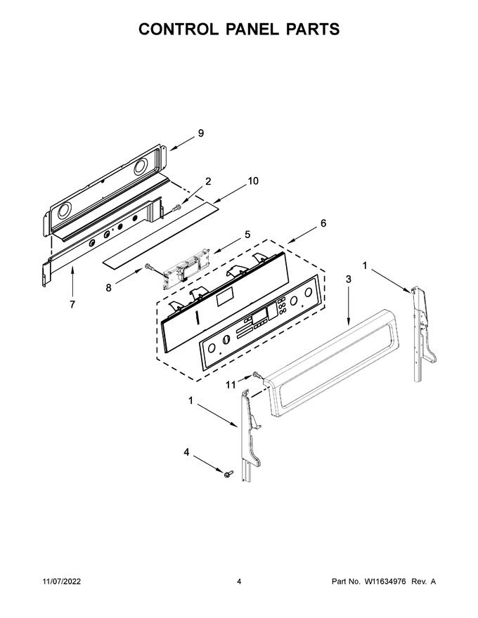 Diagram for WGG745S0FH10