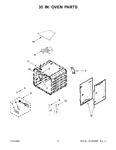 Diagram for 05 - 30 In. Oven Parts