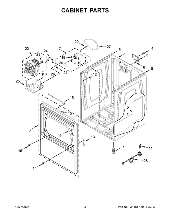 Diagram for YWED6120HW3