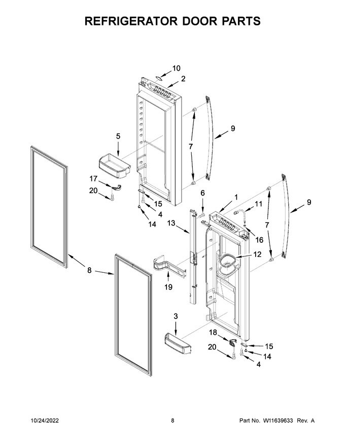 Diagram for WRX735SDHV07
