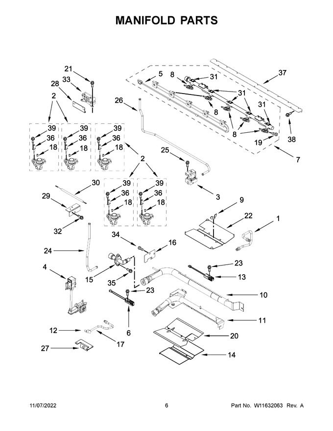 Diagram for KFGD500EWH10