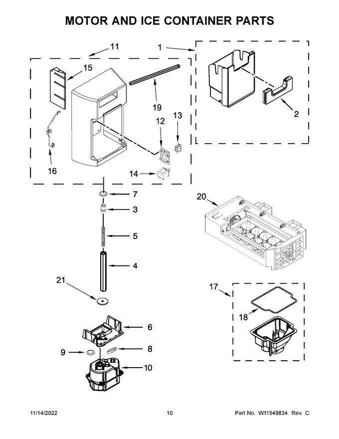 Diagram for WRS555SIHW06
