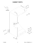 Diagram for 02 - Cabinet Parts