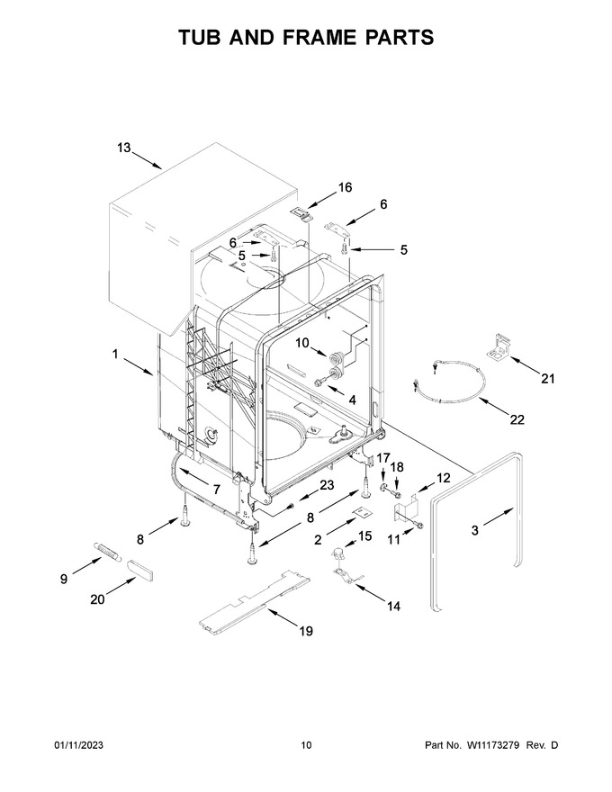 Diagram for WDT730PAHB0