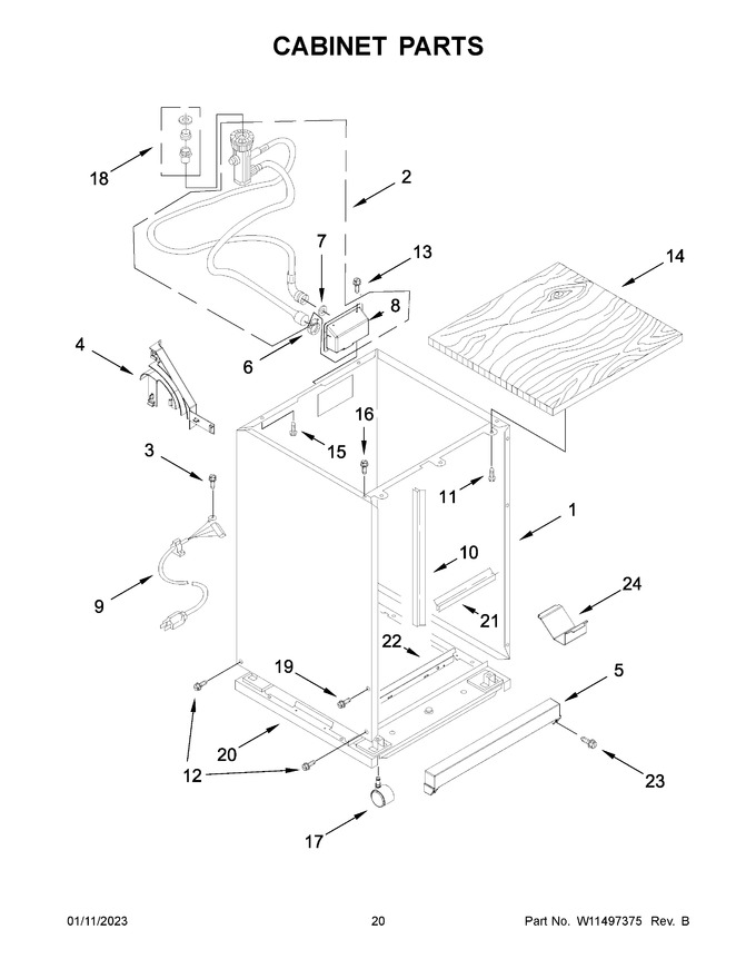Diagram for WDP370PAHB1
