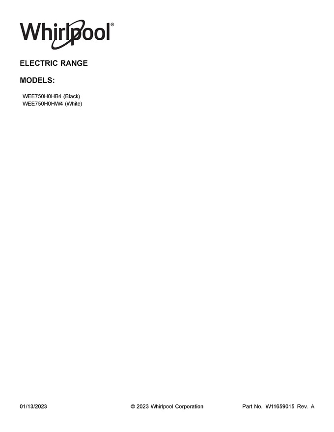 Diagram for WEE750H0HB4