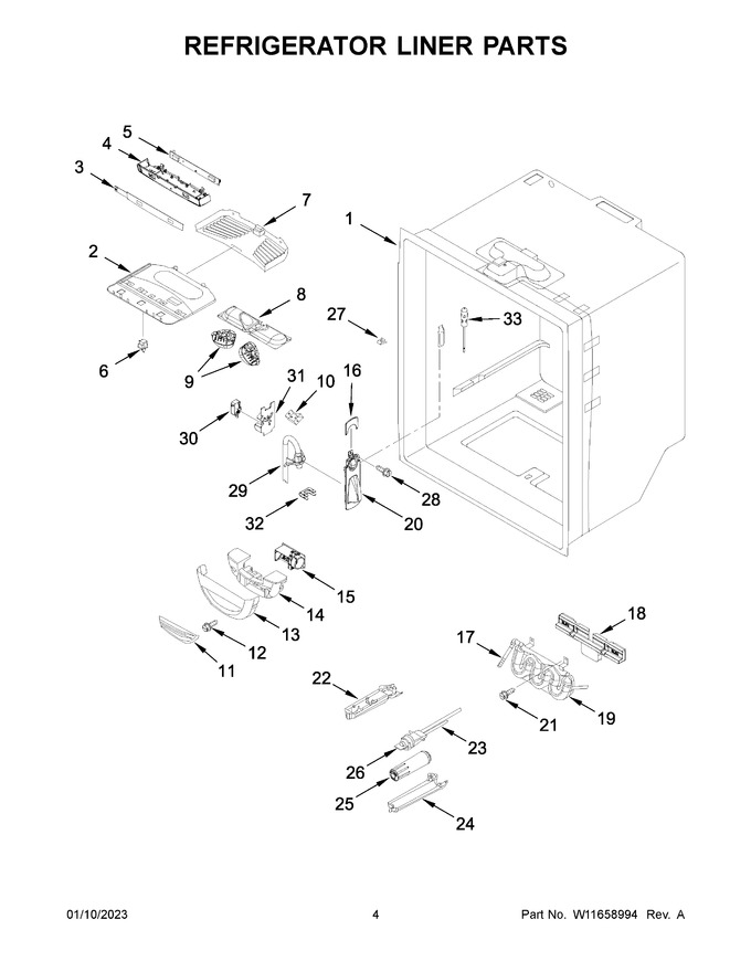 Diagram for WRF540CWHZ09