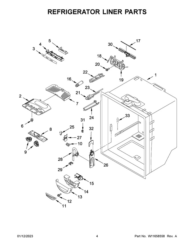 Diagram for WRF535SWHV08