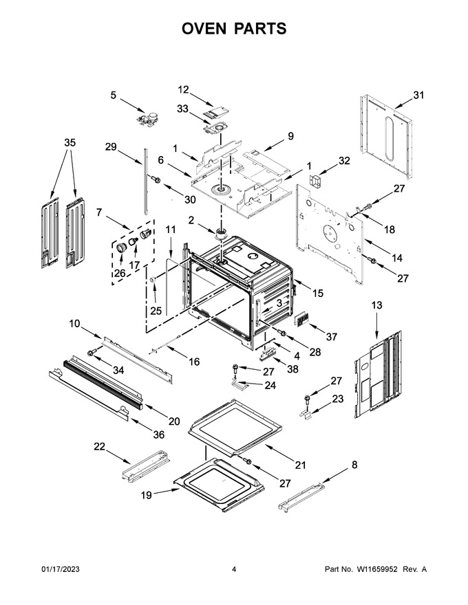 Diagram for WOC54EC7HS21