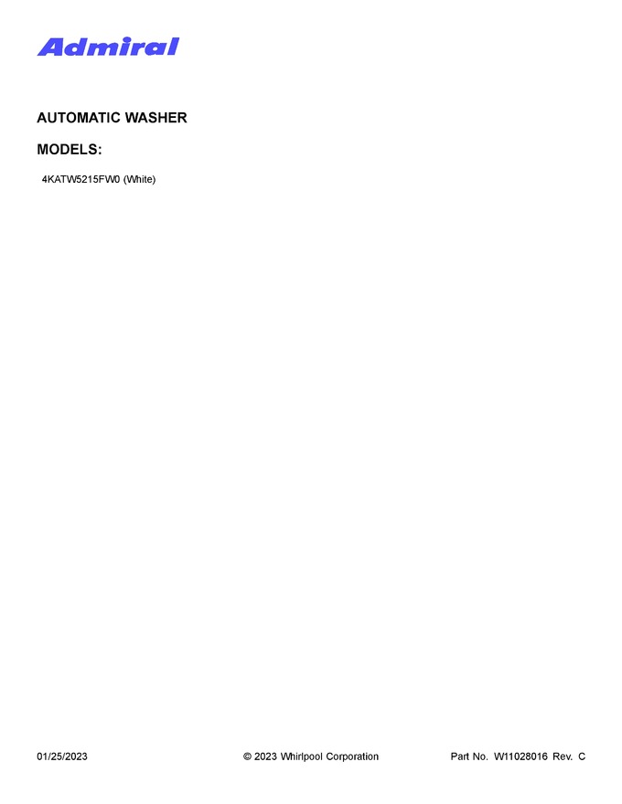 Diagram for 4KATW5215FW0