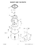 Diagram for 04 - Basket And Tub Parts