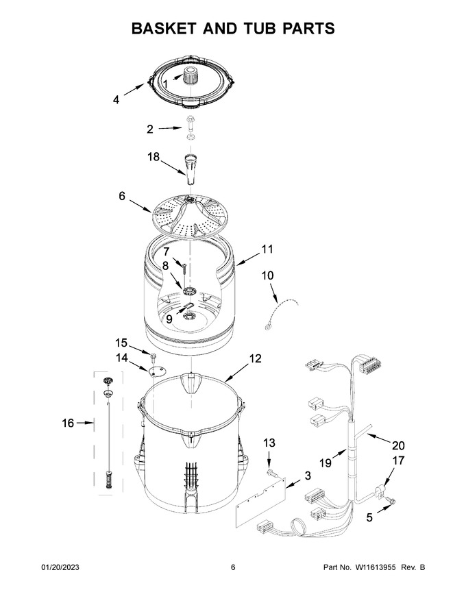 Diagram for 3LMVWC415FW1