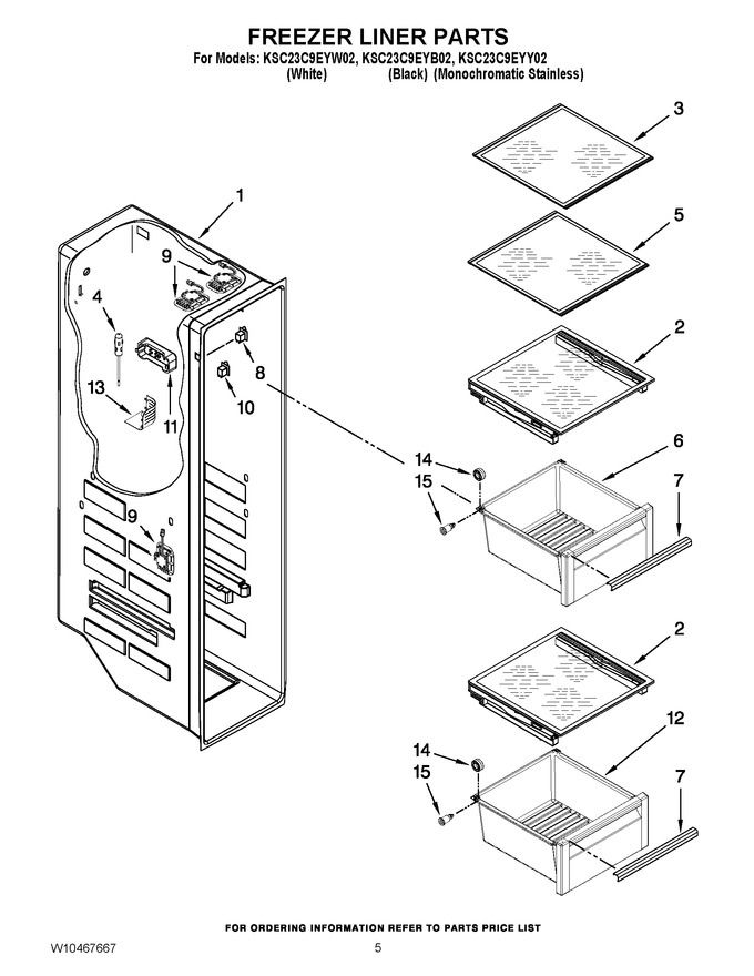 Diagram for KSC23C9EYW02